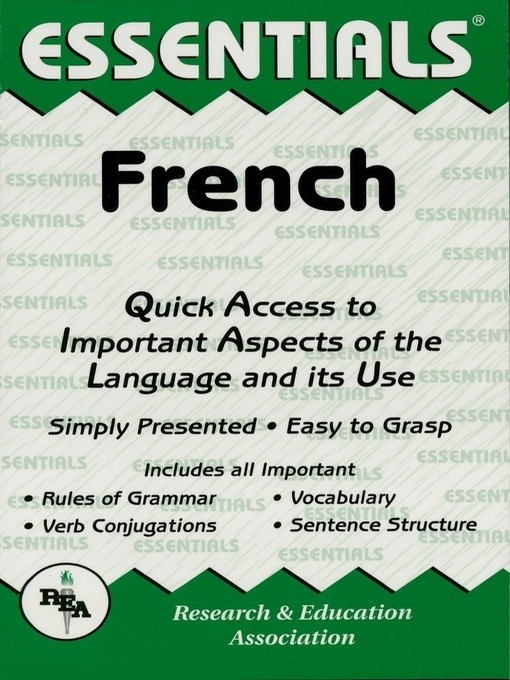 Title details for French Essentials by Miriam Ellis - Available